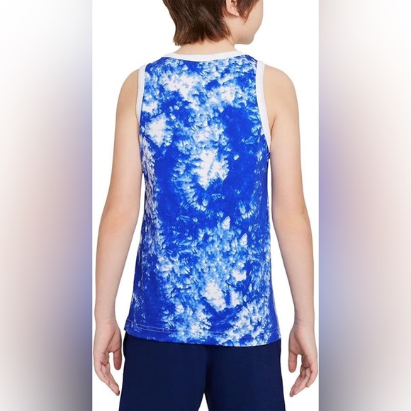 Nike Sportswear retro USA All Over Print Tank Top Boys  NWT - Picture 2 of 4